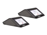 Crestron Flex UC-MX50-NC-Z - For Medium Microsoft Zoom Rooms - videokonferansesett (berøringsskjermkonsoll, mini-PC, HDMI til USB 3.0 omformer) - svart UC-MX50-NC-Z