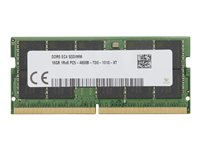 HP - DDR5 - modul - 16 GB - SO DIMM 262-pin - 4800 MHz / PC5-38400 - ECC 6D8T0AA