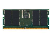 Kingston - DDR5 - sett - 32 GB: 2 x 16 GB - SO DIMM 262-pin - 4800 MT/s / PC5-38400 - CL40 - 1.1 V - ikke-bufret - ikke-ECC - for Dell Inspiron 16; Precision 34XX, 7770; HP ZBook Studio G9; Lenovo ThinkPad P15v Gen 3 KCP548SS8K2-32