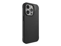 ZAGG Luxe - Baksidedeksel for mobiltelefon - MagSafe-samsvar - svart (snap) - for Apple iPhone 15 Pro 702312598