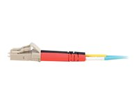 C2G LC-LC 10Gb 50/125 OM3 Duplex Multimode PVC Fiber Optic Cable (LSZH) - Nettverkskabel - LC multimodus (hann) til LC multimodus (hann) - 3 m - 3 m - fiberoptisk - dupleks - 50 / 125 mikroner - OM3 - halogenfri - akvamarin 85551
