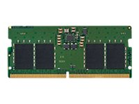 Kingston - DDR5 - modul - 8 GB - SO DIMM 262-pin - 5200 MT/s / PC5-41600 - CL42 - 1.1 V - ikke-bufret - ikke-ECC KCP552SS6-8
