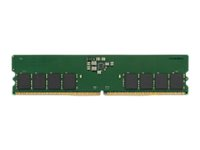Kingston - DDR5 - sett - 32 GB: 2 x 16 GB - DIMM 288-pin - 4800 MT/s / PC5-38400 - CL40 - 1.1 V - ikke-bufret - ikke-ECC - for Dell OptiPlex 7000; Lenovo ThinkCentre M80s Gen 3; M80t Gen 3; ThinkStation P360 Ultra KCP548US8K2-32