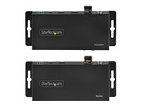 StarTech.com 4K HDMI over Fiber Extender Kit, 4K 60Hz up to 3300ft/1km (Single Mode) or 1000ft/300m (Multimode) LC Fiber Optic, HDR/HDCP, Audio/RS232/IR Extender, HDMI Video Extender - Transmitter and Receiver Kit (ST121HD20FXA2) - Video/lyd/infrarød/nettverks-utvider - HDMI - over fiberoptikk - fiberoptisk - opp til 1 km ST121HD20FXA2