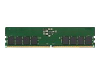 Kingston - DDR5 - modul - 16 GB - DIMM 288-pin - 5600 MT/s / PC5-44800 - CL46 - 1.1 V - ikke-bufret - ikke-ECC KCP556US8-16