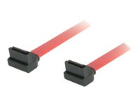 C2G - SATA-kabel - Serial ATA 150/300/600 - SATA (hunn) til SATA (hunn) - 1 m - rød 81819
