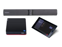 Lenovo ThinkSmart Core - Full Room Kit - videokonferansesett - med 3-års Lenovo Premier Support + First Year Maintenance - Certified for Zoom Rooms - svart 12VN0000MT