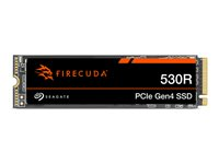 Seagate FireCuda 530R ZP2000GM3A063 - SSD - 2 TB - intern - M.2 2280-D2 - PCIe 4.0 x4 (NVMe) - med 3-års Seagate Rescue Data Recovery ZP2000GM3A063