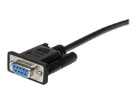 StarTech.com 0.5m Black Straight Through DB9 RS232 Serial Cable - DB9 RS232 Serial Extension Cable - Male to Female Cable - 50cm (MXT10050CMBK) - Seriellforlengelseskabel - DB-9 (hann) til DB-9 (hunn) - 50 cm - svart - for P/N: 1P3FPC-USB-SERIAL, IC232TTL, ICUSB2321F, ICUSB2324, ICUSB2324I, ICUSB232D, ICUSB232V2 MXT10050CMBK
