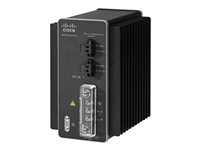 Cisco AC-DC Power Module for POE solution - Strømforsyning (DIN-skinnemonterbar) - AC 100-240/ DC 125-250 V - 170 watt - gjenfabrikert - for Industrial Ethernet 4000 Series PWR-IE170W-PCAC-RF