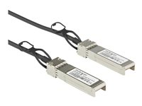 StarTech.com Dell EMC DAC-SFP-10G-3M Compatible 3m 10G SFP+ to SFP+ Direct Attach Cable Twinax, 10GbE SFP+ Copper DAC 10 Gbps Low Power Passive Mini GBIC/Transceiver Module DAC, SFP Plus - Lifetime Warranty (DACSFP10G3M) - Direkte 10GBase-koblingskabel - SFP+ (P) låst til SFP+ (P) låst - 3 m - toakset - passiv DACSFP10G3M