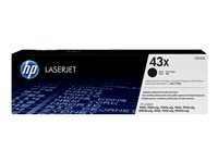 HP 43X - Høy ytelse - svart - original - LaserJet - tonerpatron (C8543X) - for LaserJet 9000, 9040, 9050, 9055, 9065, 9085 C8543X