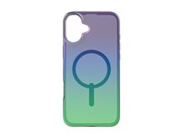 ZAGG Milan Snap - Baksidedeksel for mobiltelefon - MagSafe-samsvar - grafen - ravnefjer - for Apple iPhone 16 Plus 702315115