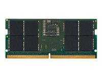 Kingston - DDR5 - modul - 16 GB - SO DIMM 262-pin - 5600 MT/s / PC5-44800 - CL46 - 1.1 V - ikke-bufret - on-die ECC KCP556SS8-16