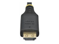 StarTech.com - High Speed - HDMI-kabel - HDMI hann til HDMI hann - 30 cm - skjermet - svart - halogenfri, passiv, 4K 60Hz støtte, 1440p (UWQHD) støtter 144 Hz, støtte for 1080p 240 Hz HDMI2-CABLE-GRIP-30C