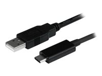 StarTech.com 0.5m USB C to USB A Cable - M/M - USB 2.0 - USB-C Charger Cable - USB 2.0 Type C to Type A Cable - USB A to C (USB2AC50CM) - USB-kabel - USB (hann) til 24 pin USB-C (hann) - USB 2.0 - 50 cm - svart - for P/N: DKT30CVAGPD USB2AC50CM