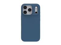 ZAGG Manhattan Snap - Baksidedeksel for mobiltelefon - MagSafe-samsvar - silikon - ocean abyss - for Apple iPhone 17 Pro 702319614