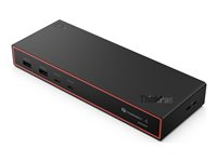 Lenovo ThinkPad Smart Dock 7500 Gen 2 - Dokkingstasjon - Thunderbolt 4 - HDMI, DP, Thunderbolt 4 - 2.5GbE - 135 watt 40BE0135EU