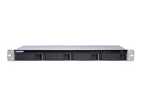 QNAP TS-431XeU - NAS-server - 4 brønner - kan monteres i rack - SATA 6Gb/s - RAID 0, 1, 5, 6, 10, JBOD, 5 hot spare - RAM 8 GB - Gigabit Ethernet / 10 Gigabit Ethernet - iSCSI støtte - 1U TS-431XEU-8G