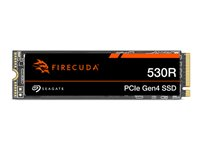 Seagate FireCuda 530R ZP1000GM3A063 - SSD - 1 TB - intern - M.2 2280-D2 - PCIe 4.0 x4 (NVMe) - med 3-års Seagate Rescue Data Recovery ZP1000GM3A063