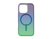 ZAGG Milan Snap - Baksidedeksel for mobiltelefon - MagSafe-samsvar - grafen - ravnefjer - for Apple iPhone 16 Pro 702315116