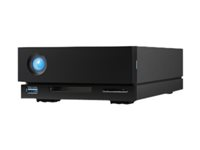 LaCie 1big Dock STHS10000800 - Harddiskarray - 10 TB - 1 brønner (SATA-600) - HDD 10 TB x 1 - Thunderbolt 3, USB 3.1 (ekstern) - med 5-års Rescue Data Recovery Service Plan STHS10000800