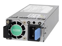 NETGEAR APS600W - Strømforsyning - "hot-plug" / redundant (plug-in modul) - modulær - AC 110-240 V - 600 watt - for M4350 Series M4350-32F8V APS600W-300NES