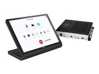 Crestron Flex UC-CX100-PRO-Z - Integrator Kit - videokonferansesett (berøringsskjermkonsoll, mini-PC, sender) - Zoom Certified - svart UC-CX100-PRO-Z