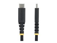 StarTech.com - USB-kabel - 24 pin USB-C (hann) til 24 pin USB-C (hann) - USB 2.0 - 3 A - USB Power Delivery (60W) - svart USB2CC2MNCBR