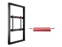 Multibrackets M Pro Series - Brannundertrykkingsmodul for skjermkapsler - rød 7340234810161