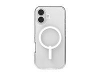 Zagg Crystal Palace Snap - Baksidedeksel for mobiltelefon - MagSafe-samsvar - krystallklar - for Apple iPhone 17 702318856