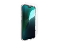 Zagg Luxe + Glass 360 - Baksidedeksel for mobiltelefon - MagSafe-samsvar - grafen - blank - med skjermbeskytter - for Apple iPhone 16 Plus 700515363