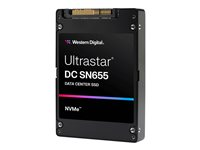 WD Ultrastar DC SN655 WUS5EC0C1ESP7Y3 - SSD - Data Center - 61.44 TB - intern - 2.5" - U.3 PCIe 4.0 (NVMe) 0TS2510