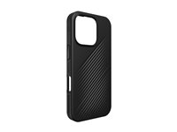 ZAGG Luxe Snap - Baksidedeksel for mobiltelefon - MagSafe-samsvar - svart - for Apple iPhone 16 Pro 702315008