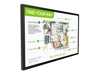 Philips 55BDL3751T - 55" Diagonalklasse (54.5" synlig) - Interactive 3000 Series LED-bakgrunnsbelyst LCD-skjerm - intelligent skilting - med pekeskjerm (multiberørings) - Android - 4K UHD (2160p) 3840 x 2160 - svart 55BDL3751T/00
