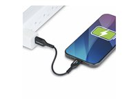 StarTech.com 6in (15cm) USB-A to USB-C Charging Cable, Charger Cord - USB-kabel - USB (hann) til 24 pin USB-C (hann) - USB 2.0 - 3 A - 15 cm - passiv, lade og synkronisere, USB Fast Charge (15W) - svart USB2AC15CMBK