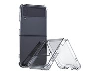 Insmat - Baksidedeksel for mobiltelefon - polykarbonat - blank - for Samsung Galaxy Z Flip4 650-1101
