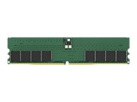Kingston - DDR5 - modul - 32 GB - DIMM 288-pin - 4800 MT/s / PC5-38400 - CL40 - 1.1 V - ikke-bufret - ikke-ECC - for Lenovo ThinkCentre M80s Gen 3; M80t Gen 3; M90t Gen 3; ThinkStation P360 Ultra KCP548UD8-32