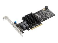 ASUS PIKE II 3108-8i/16PD - Diskkontroller - 8 Kanal - SATA 6Gb/s / SAS 12Gb/s - lav profil - RAID 0, 1, 5, 6, 10, 50, 60 - PCIe 3.0 x8 90SC07N0-M0UAY0