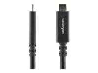 StarTech.com USB C to USB C Cable - 6 ft / 1.8m - 5A PD - USB-IF Certified - M/M - USB 3.0 5Gbps - USB C Charging Cable - USB Type C Cable (USB315C5C6) - USB-kabel - 24 pin USB-C (hann) rett til 24 pin USB-C (hann) rett - USB 3.0 - 5 A - 1.8 m - 4K-støtte - svart - for P/N: DK30C2DAGPD, DK30C2HAGPD, SV211HDUC, SV221HUC4K USB315C5C6