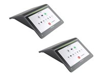 Crestron Flex UC-MM30-NC-Z-I - For Small Microsoft Zoom Rooms - videokonferansesett (berøringsskjermkonsoll, mini-PC, HDMI til USB 3.0 omformer) - svart UC-MM30-NC-Z-I