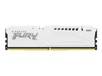 Kingston FURY Beast - DDR5 - modul - 16 GB - DIMM 288-pin - 5600 MT/s / PC5-44800 - CL36 - 1.25 V - ikke-bufret - on-die ECC - hvit KF556C36BWE-16