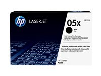 CE505X-PROMOKIT inneholder 2 stkCE505XHP LaserJet High-Capacity Black Print Cartridge(6500p)Passer til HP LaserJet P2055-series CE505X-PROMOKIT