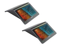 Crestron Flex UC-MM30-NC-T-I - For Small Microsoft Teams Rooms - videokonferansesett (berøringsskjermkonsoll, mini-PC, HDMI til USB 3.0 omformer) - svart UC-MM30-NC-T-I