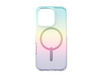 ZAGG Milan Snap - Baksidedeksel for mobiltelefon - MagSafe-samsvar - grafen - iriserende - for Apple iPhone 16 Pro 702315112