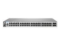 HPE 3800-48G-4SFP+ Switch - Switch - L4 - Styrt - 48 x 10/100/1000 + 4 x 10 Gigabit Ethernet / 1 Gigabit Ethernet SFP+ - rackmonterbar J9576A#ACE