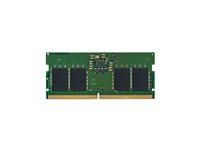 Kingston - DDR5 - sett - 16 GB: 2 x 8 GB - SO DIMM 262-pin - 5200 MT/s / PC5-41600 - CL42 - 1.1 V - ikke-bufret - on-die ECC KCP552SS6K2-16
