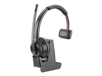 Poly Savi 8210-M Office - Savi 8200 series - hodesett - on-ear - DECT / Bluetooth - trådløs - svart 8D3J8AA#ABB