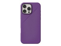 ZAGG Luxe Snap - Baksidedeksel for mobiltelefon - MagSafe-samsvar - grape 702320849