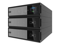 Eaton 93PX - Netpack - UPS (rackmonterbar/ekstern) - AC 220/230/240/380/400/415 V - 15 kW - 15000 VA - 3-fasers / 1-fases - RS-232, USB, Ethernet 10/100/1000 - 9U 93PX15KIRTN